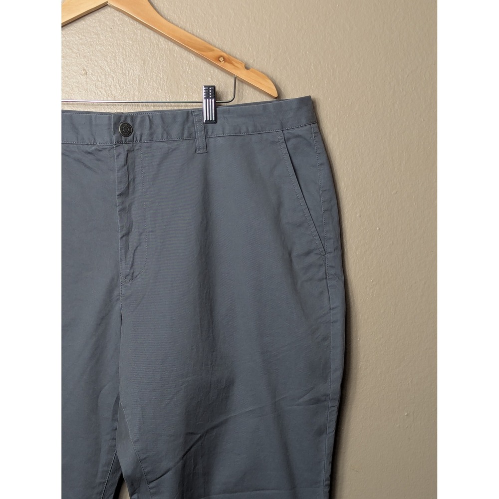 Bonobos Chino Pants‎ Mens 40x32 Grey Athletic Fit Stretch Cotton Trousers 17408 - Picture 9 of 15